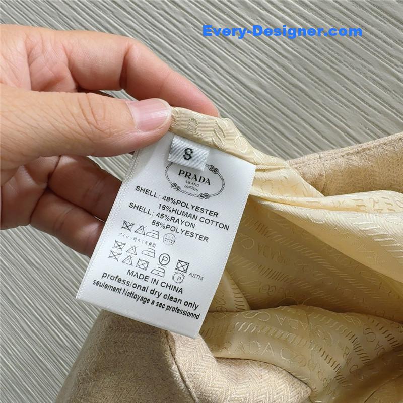 Pra*a classic logo suit replica clothing sites