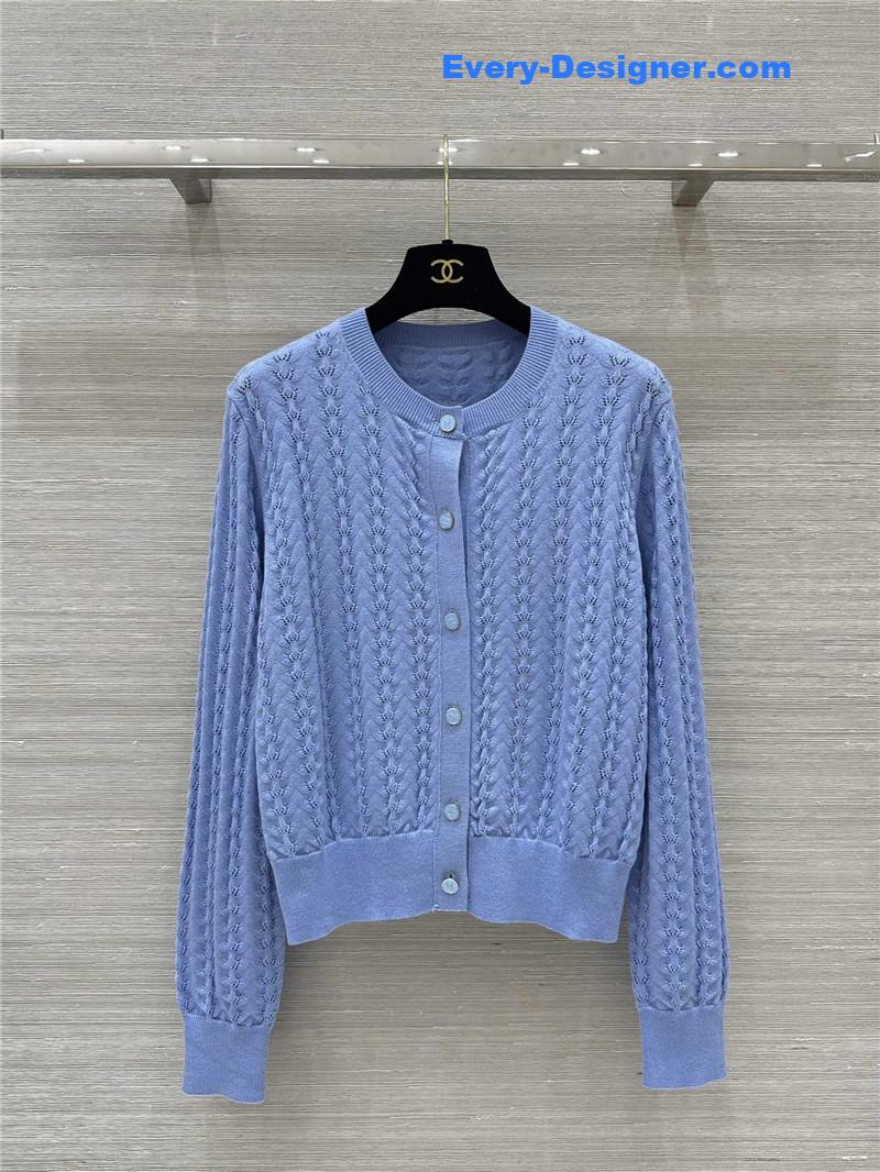 Ch**el knitted cardigan replica d&g clothing