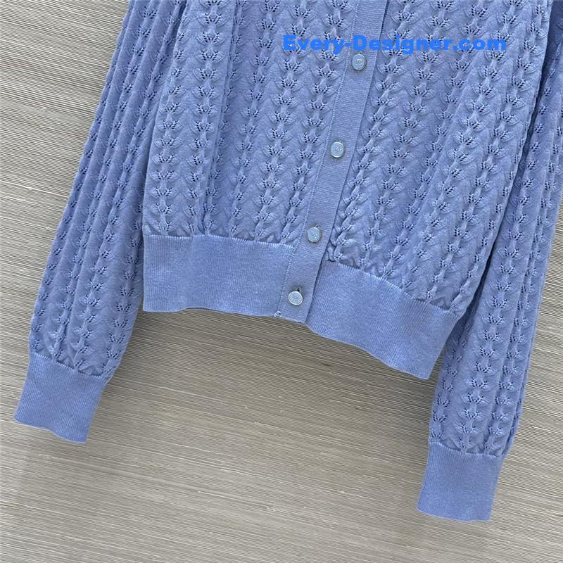 Ch**el knitted cardigan replica d&g clothing