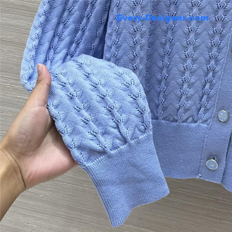 Ch**el knitted cardigan replica d&g clothing