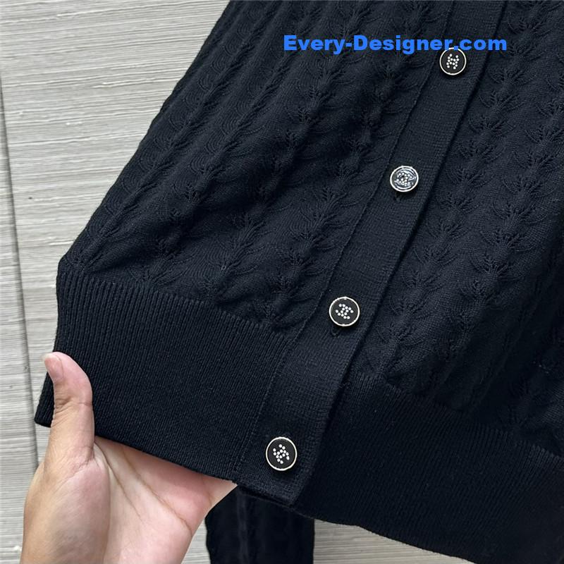 Ch**el knitted cardigan replica d&g clothing