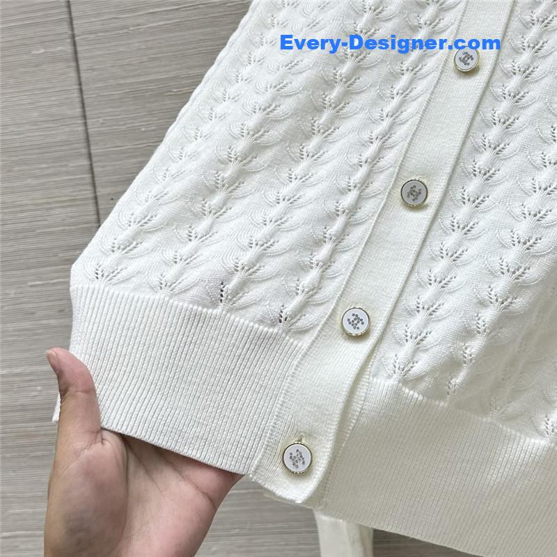 Ch**el knitted cardigan replica d&g clothing