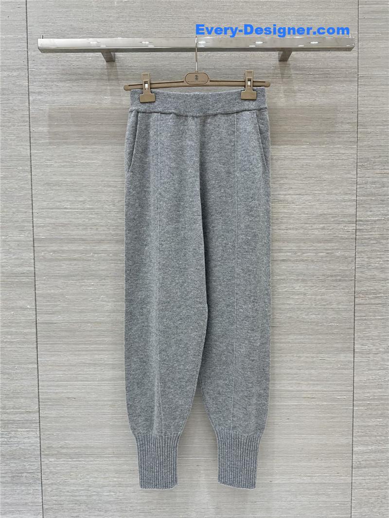 BC sequined cashmere top + pants set replicas clothes