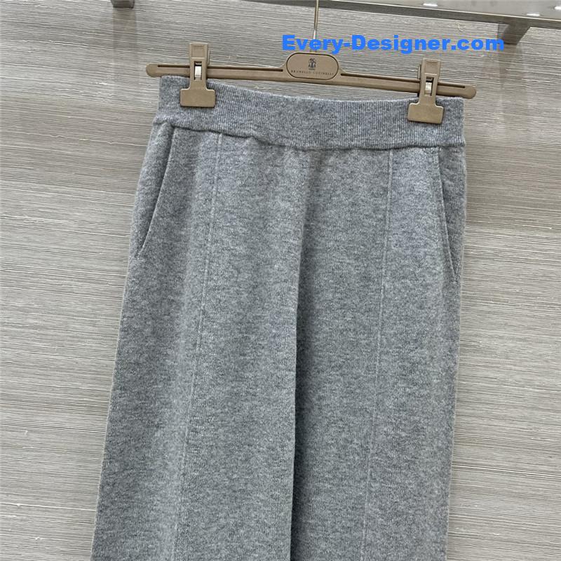 BC sequined cashmere top + pants set replicas clothes