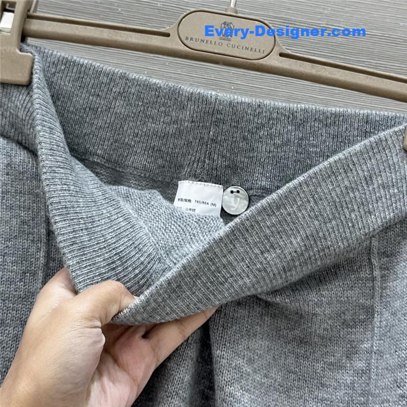 BC sequined cashmere top + pants set replicas clothes