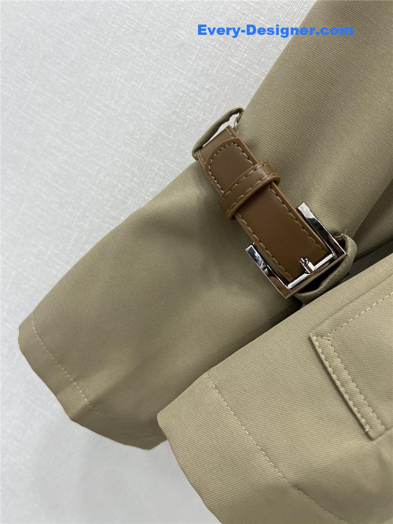 Pra*a short trench coat replica clothing sites