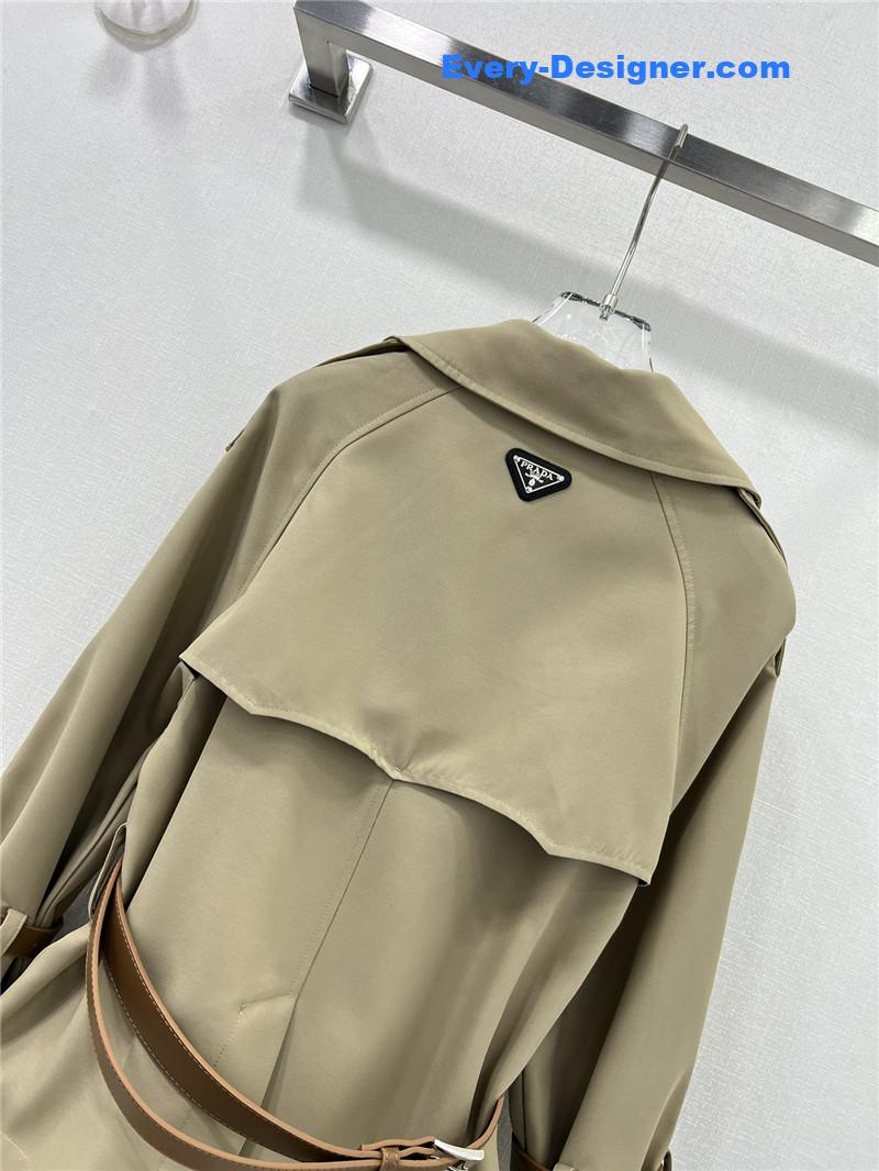 Pra*a short trench coat replica clothing sites