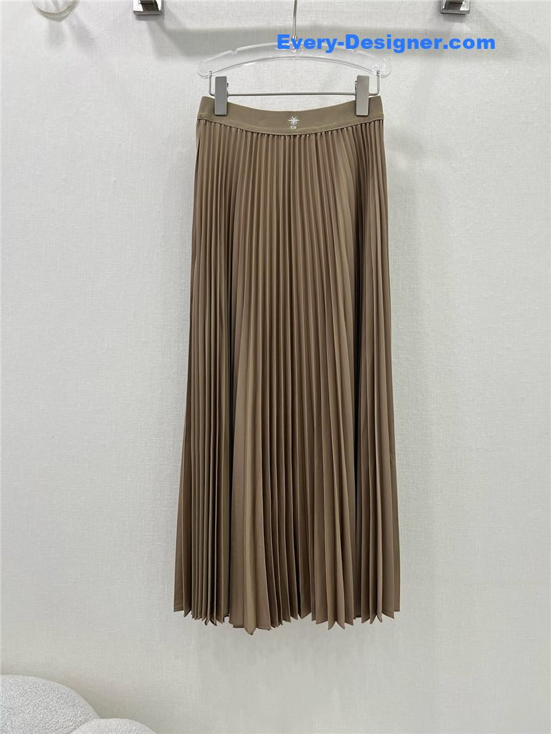 D10r pleated long skirt replica d&g clothing