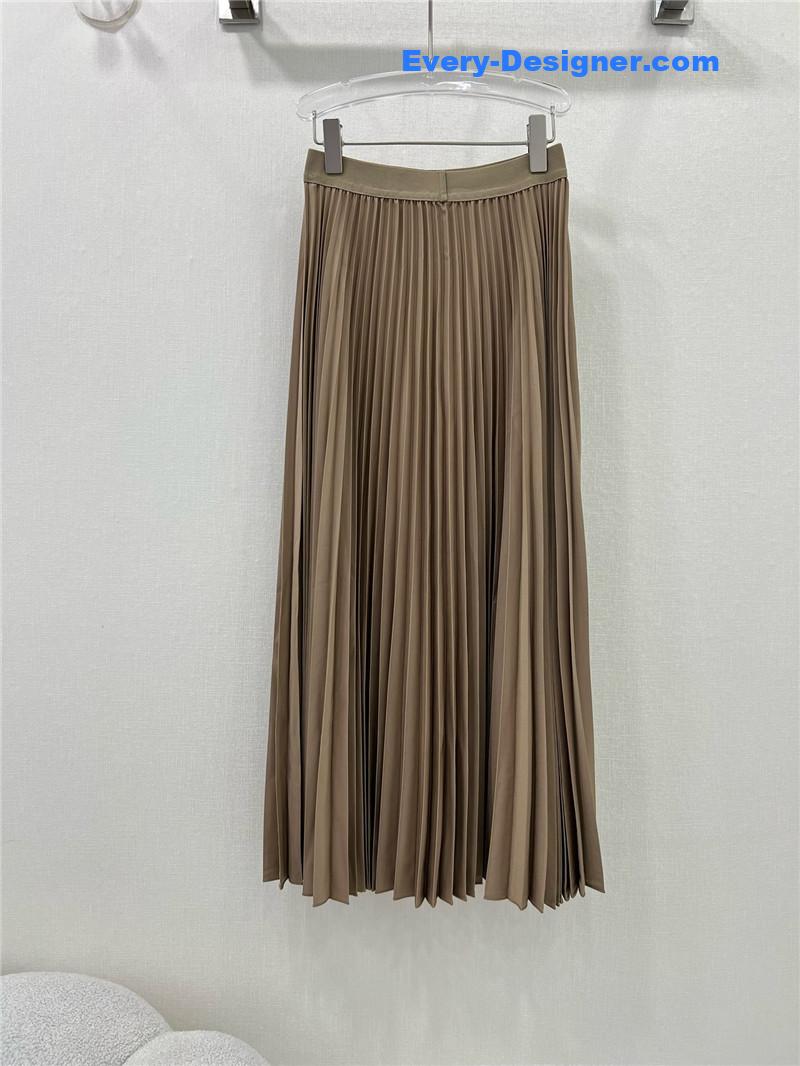 D10r pleated long skirt replica d&g clothing