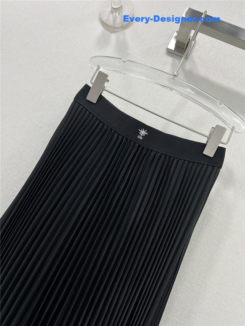 D10r pleated long skirt replica d&g clothing