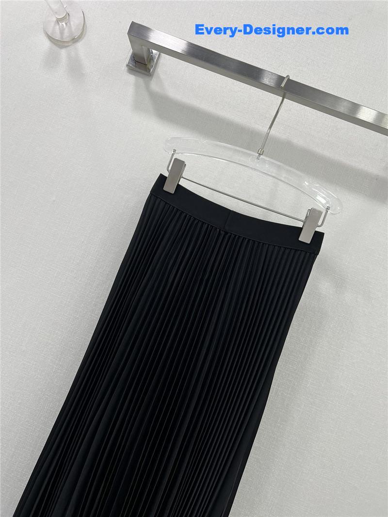 D10r pleated long skirt replica d&g clothing
