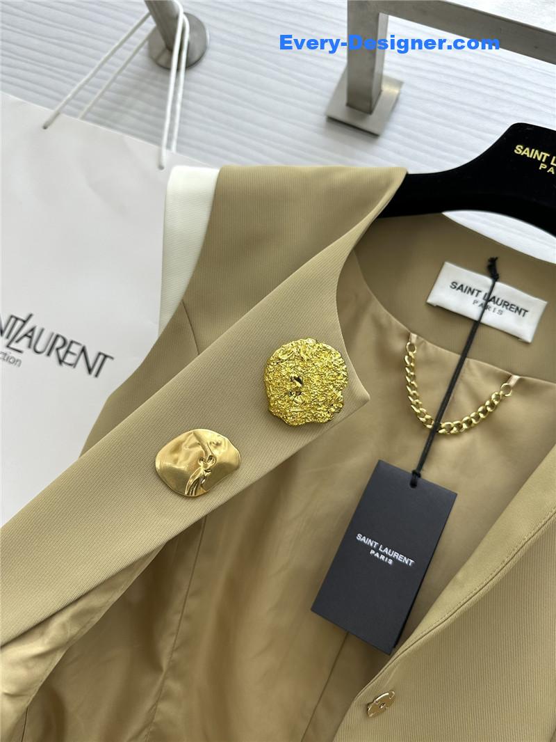 Y51 metal button vest + wide-leg pants set replica clothing sites