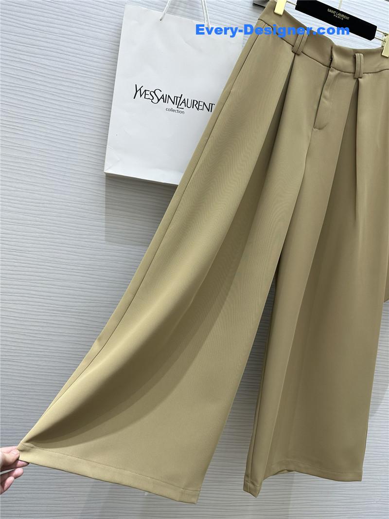 Y51 metal button vest + wide-leg pants set replica clothing sites