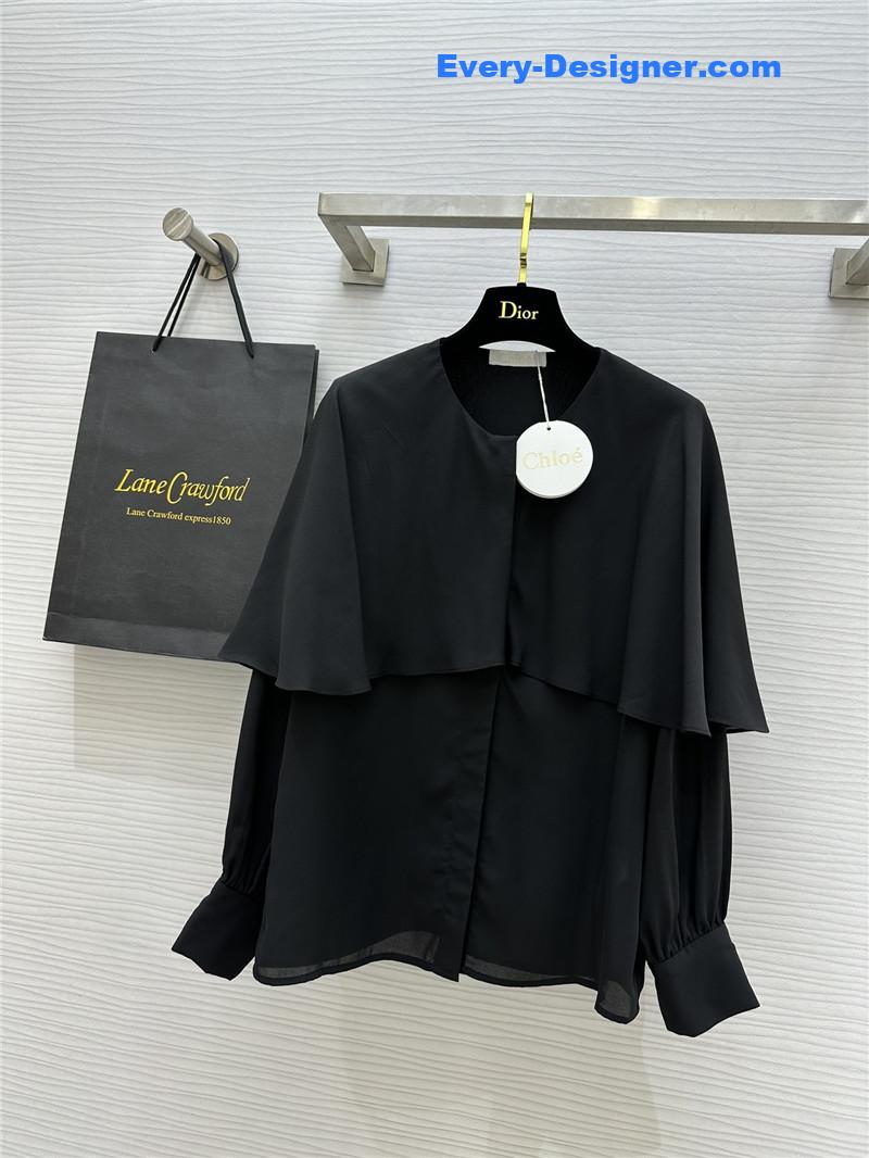 Chloé cape shirt replica designer clothing websites