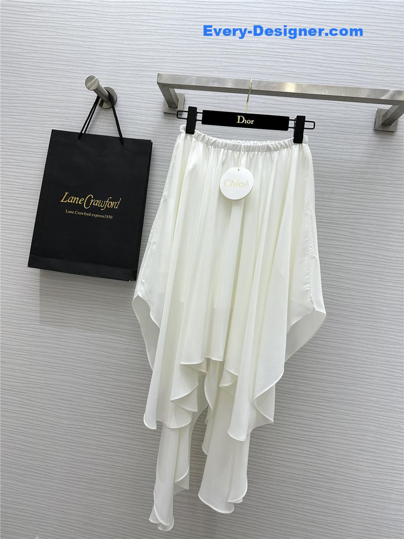 Chloé irregular skirt cheap replica designer clothes