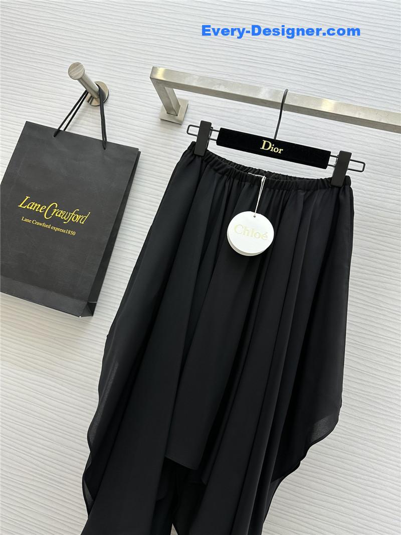 Chloé irregular skirt cheap replica designer clothes