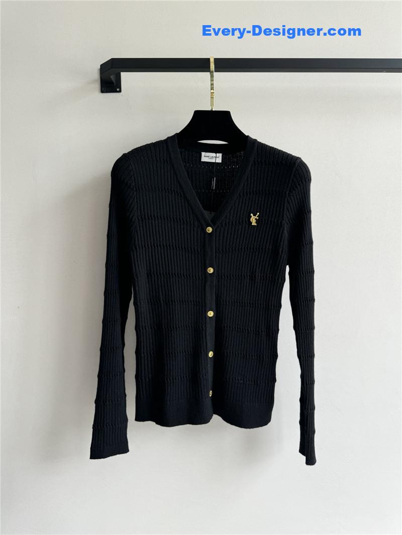 Y51 hollow knitted long-sleeved cardigan replicas clothes