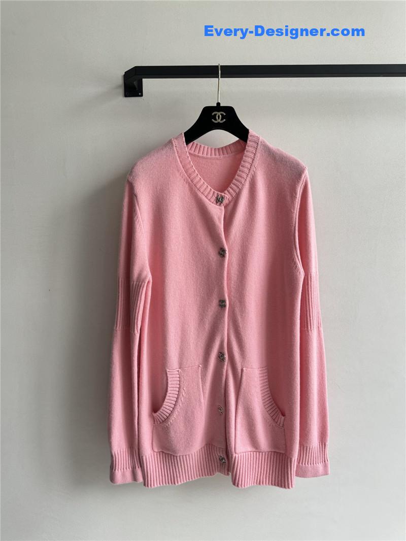 Ch**el crew neck cardigan cheap replica designer clothes