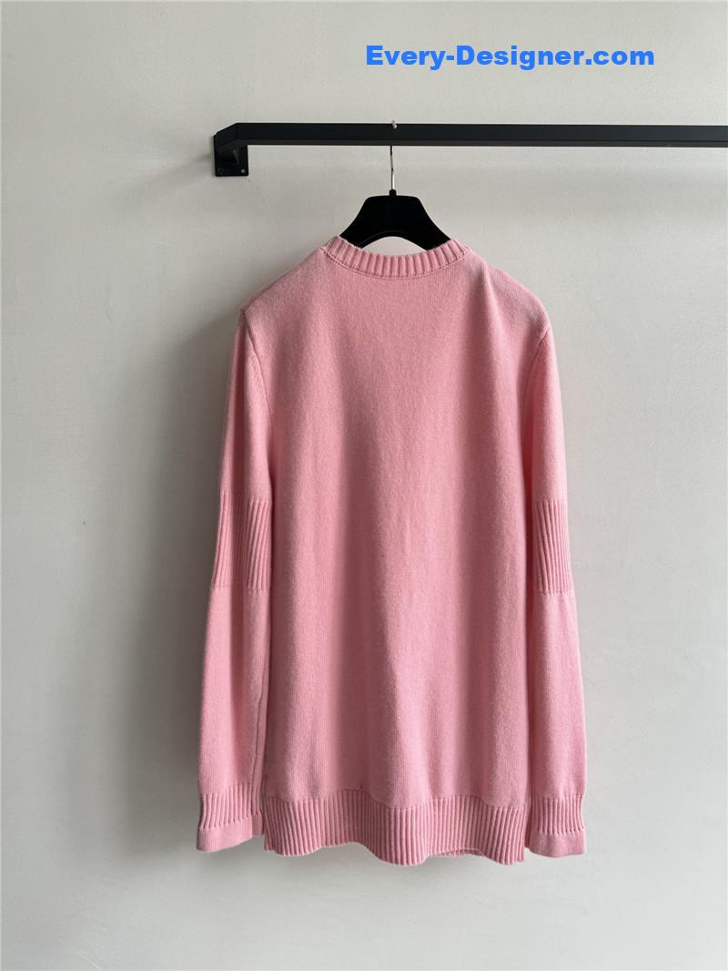 Ch**el crew neck cardigan cheap replica designer clothes