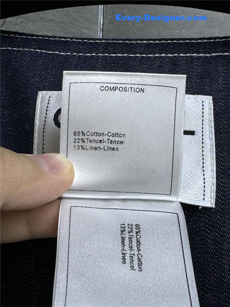 Ch**el denim vest replica designer clothing websites