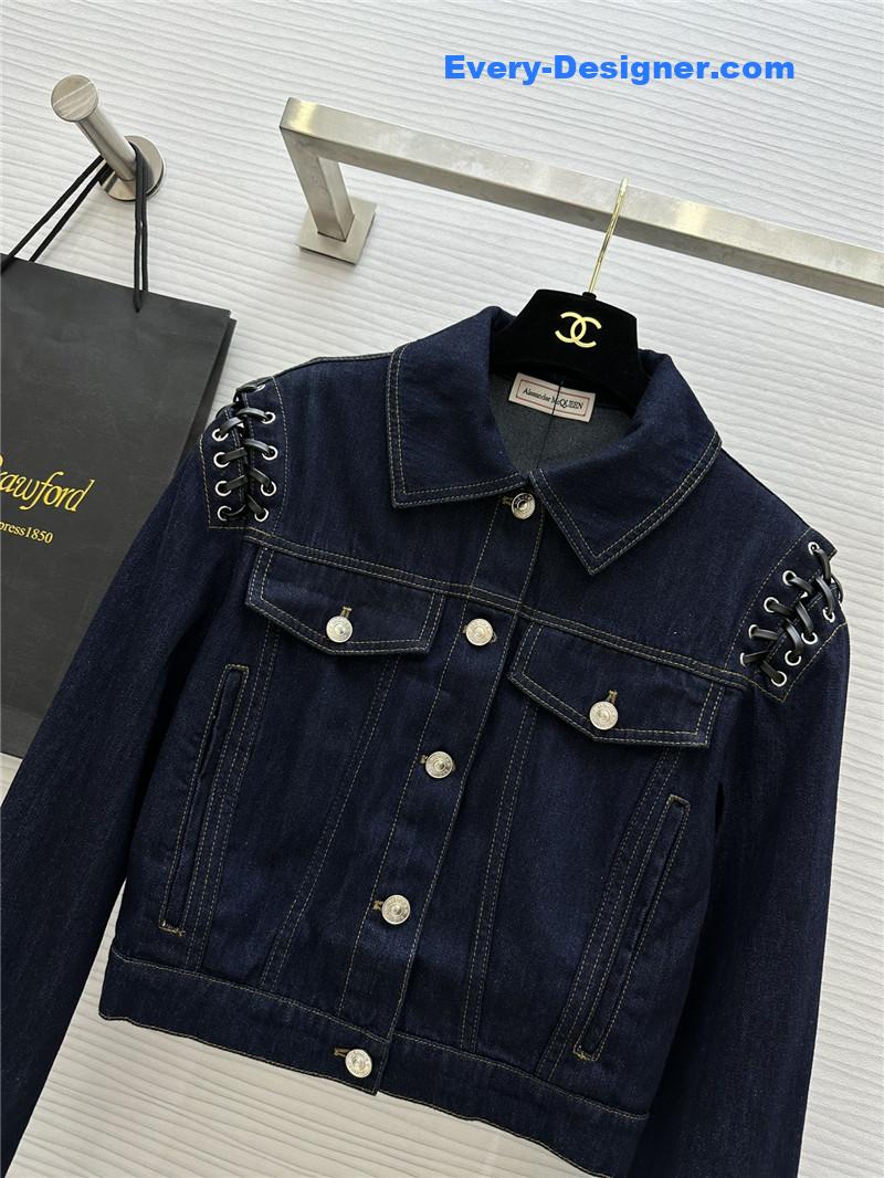 a1exa*der Mcqv*en denim jackets replicas clothes
