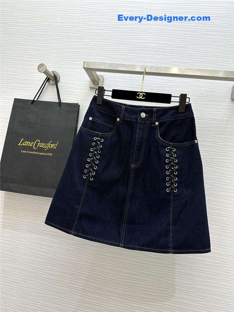 a1exa*der Mcqv*en denim skirt replica d&g clothing