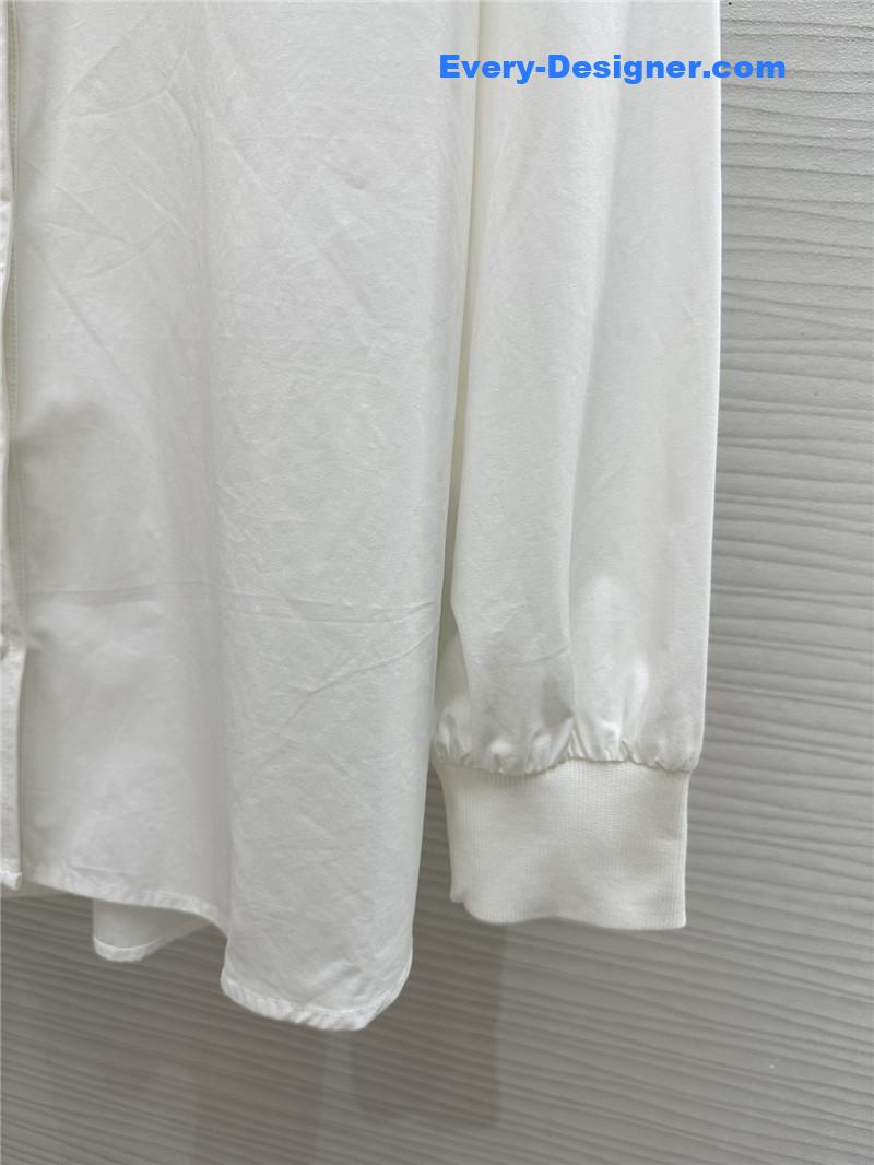 a1exa*der Mcqv*en logo embellished shirt replica clothing