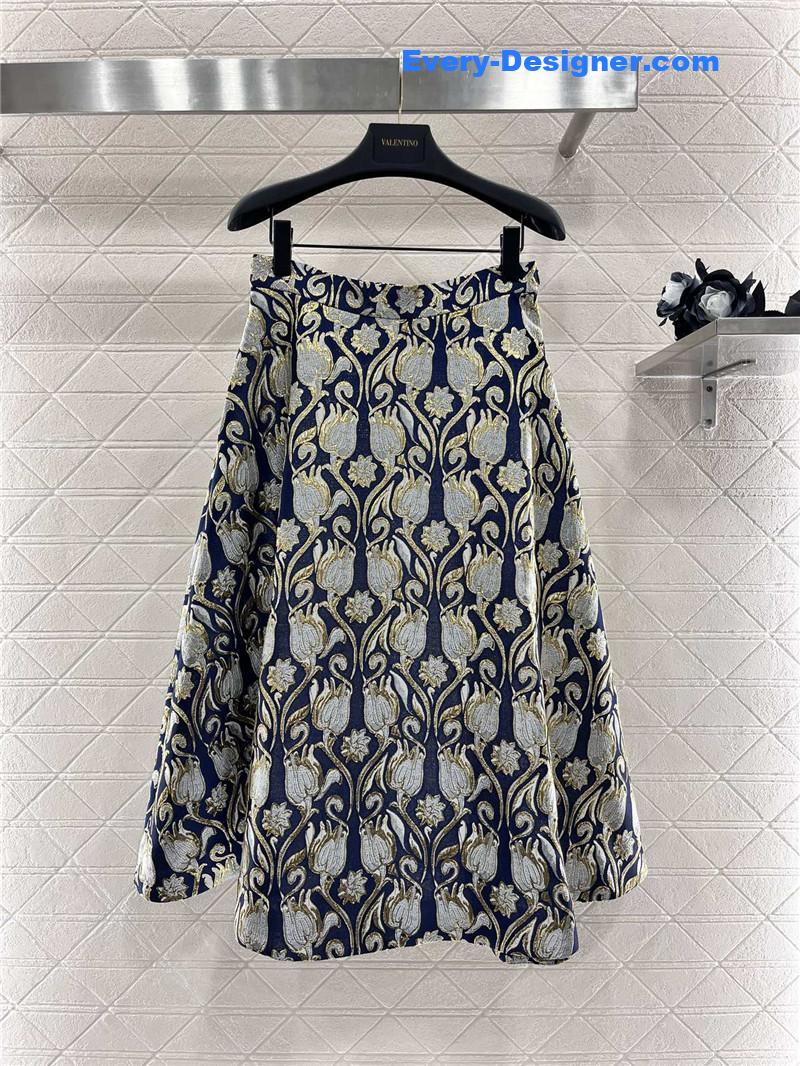 Va1e*ntin0 heavy embroidered skirt replica clothing sites