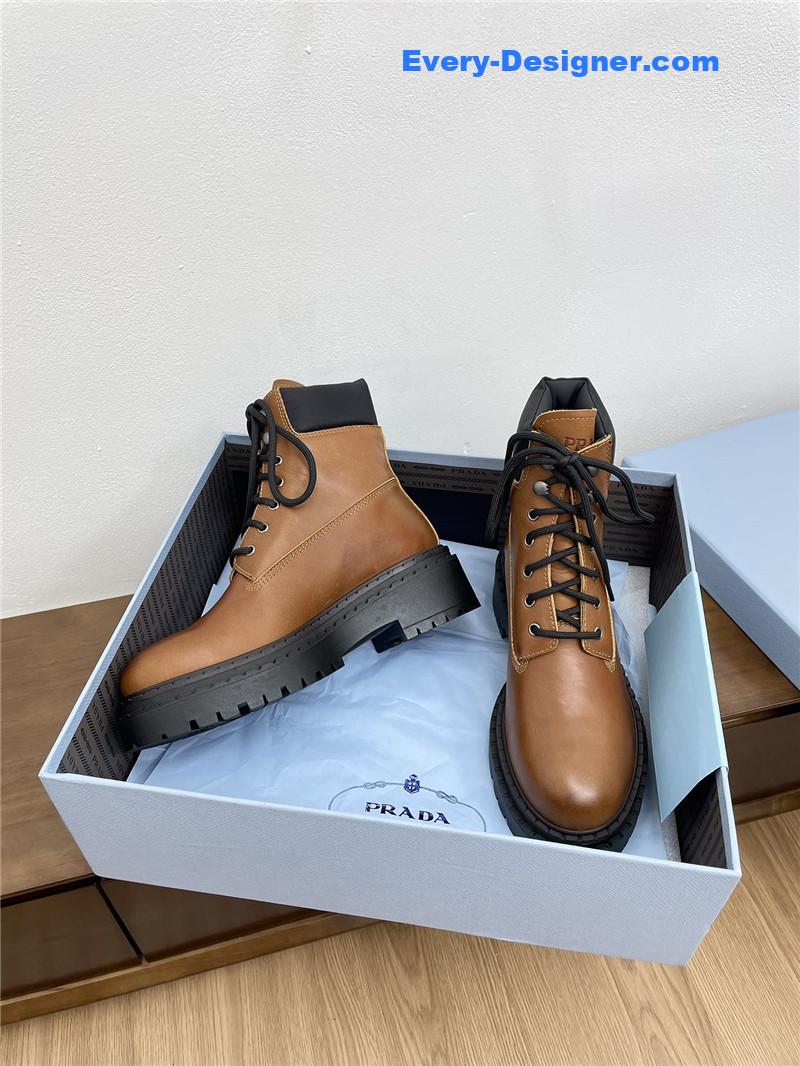 Pra*a leather work boots