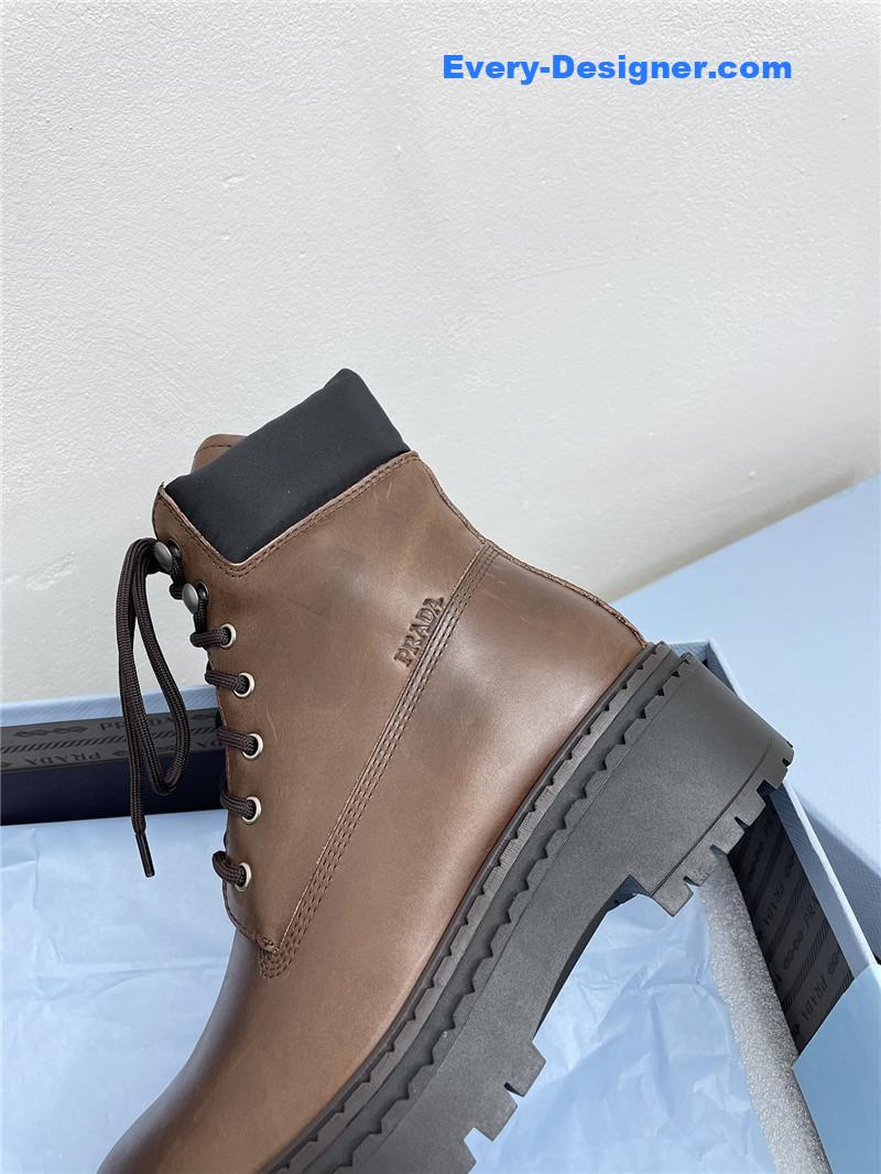 Pra*a leather work boots for women