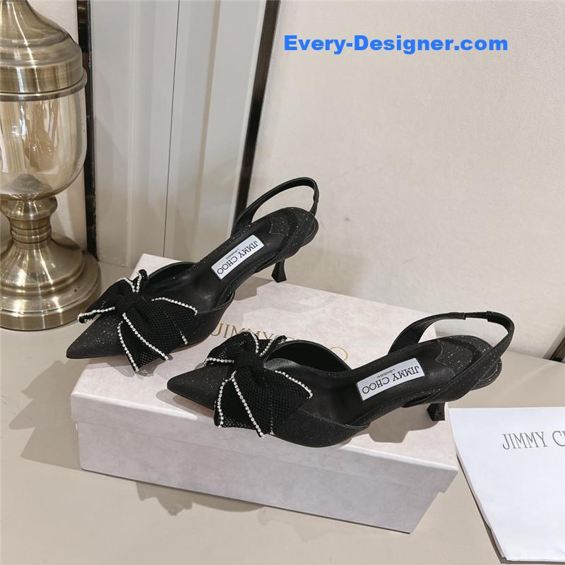 J1m*y Ch00 brook sb 50 black mix glitter fabric shoes