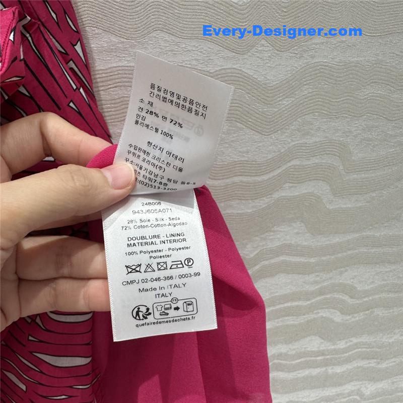 D10r letter element printing pattern long skirt replicas clother