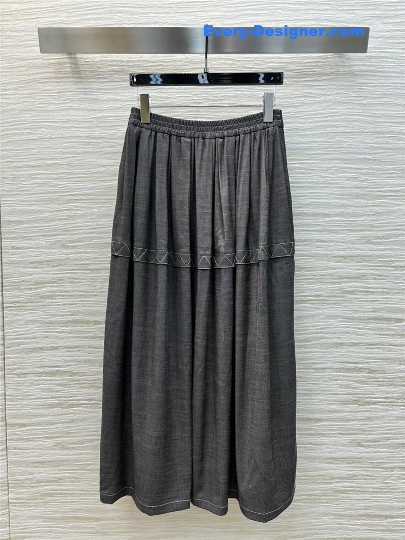 b0tt*ga Ven*ta a -line pleated skirt replica clothing sites