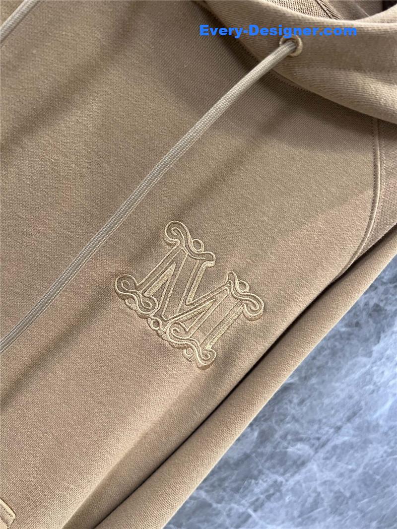 Vanitoo letter embroidery hooded sweater replica clothing