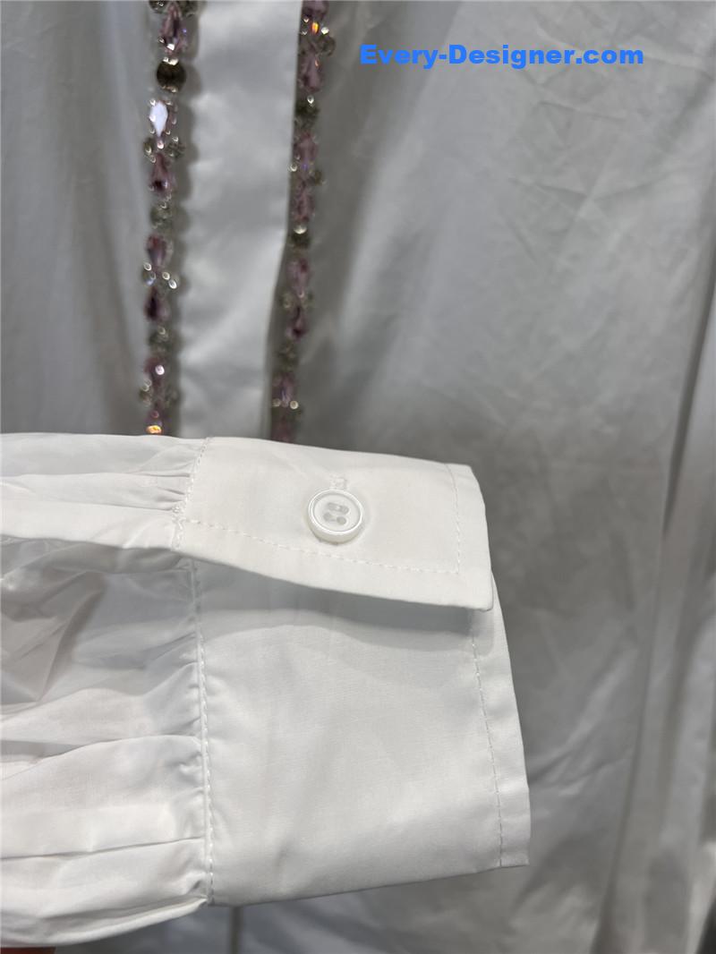 Ch**el long -sleeved shirt replica designer clother