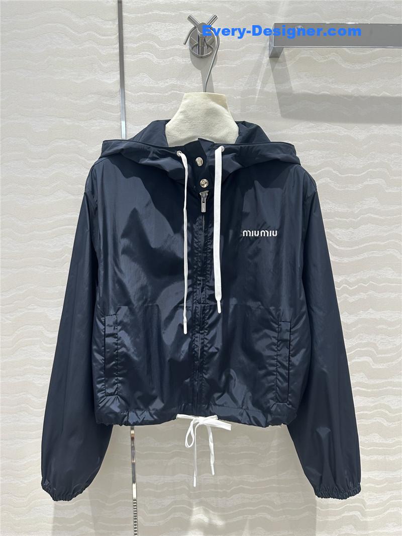 M1um1u zipper jacket chap replica designer clothes