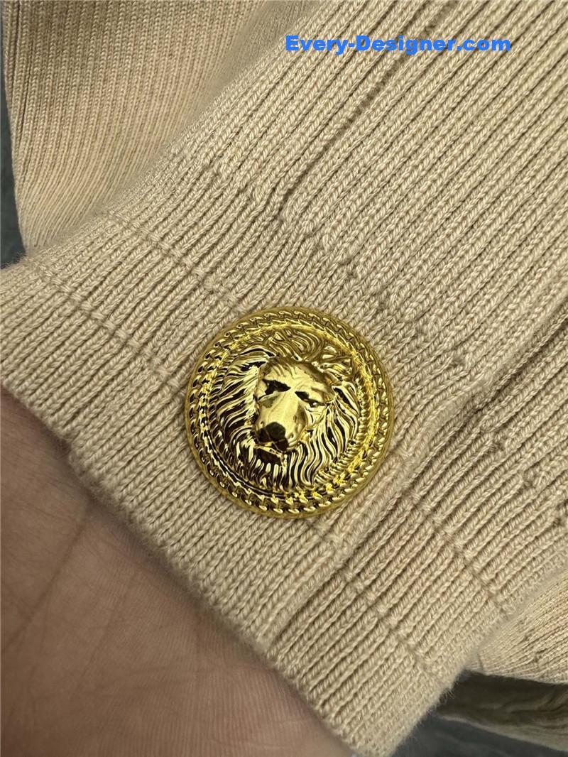 Balmain metal button knitted cardigan replicas clothes