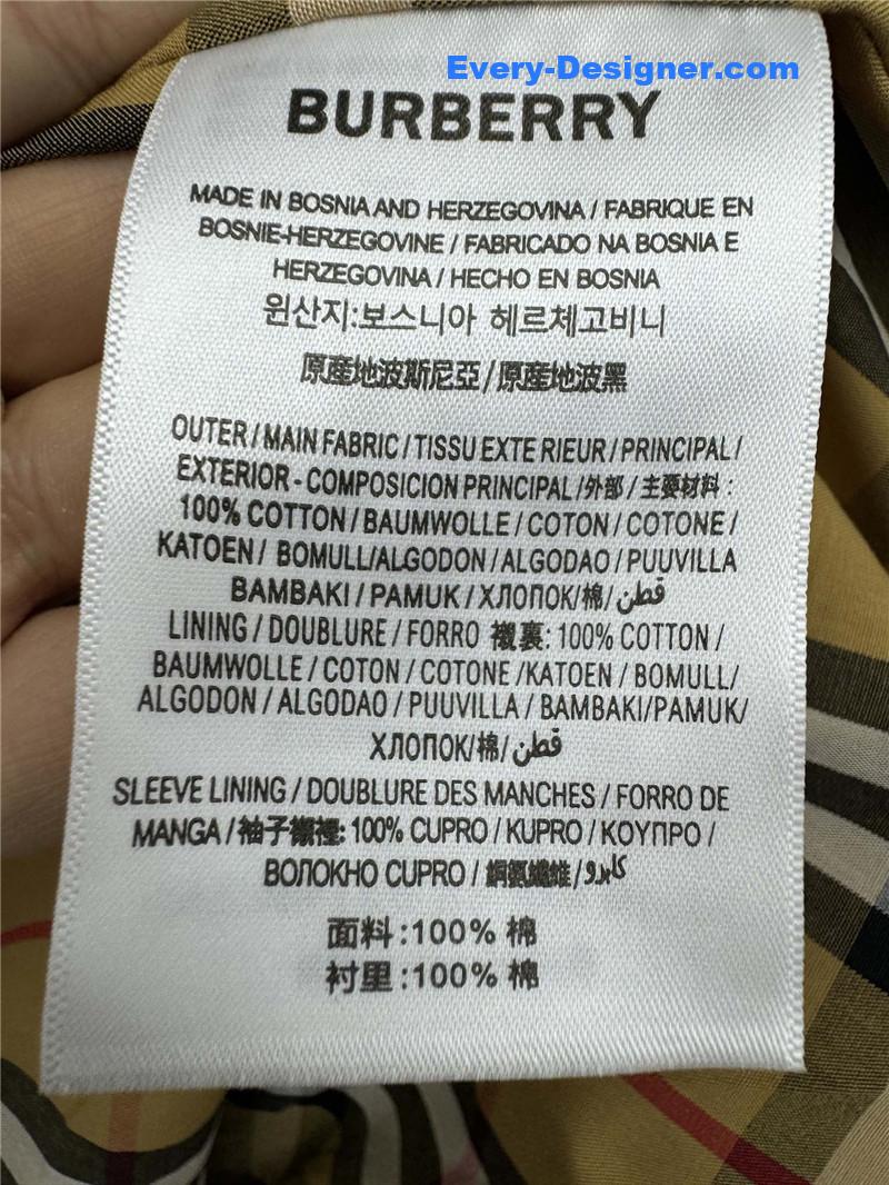 Bv*b*rry new trench coat replica d&g clothing