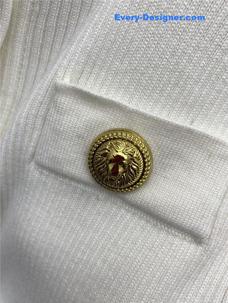 Balmain metal button knitted cardigan replicas clothes