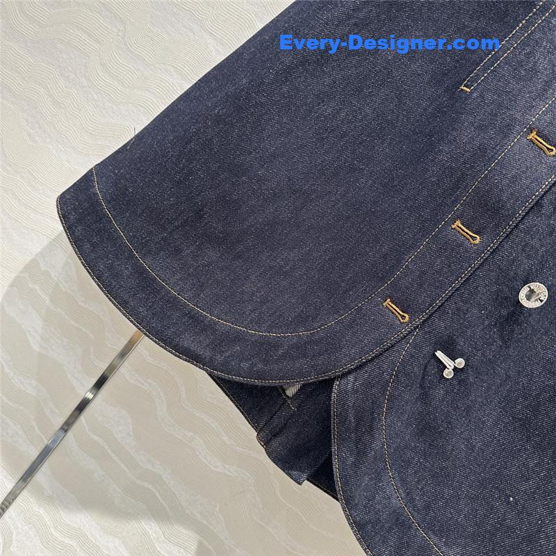 l0vis Vvtt0n lv vintage denim skirt replica clothing
