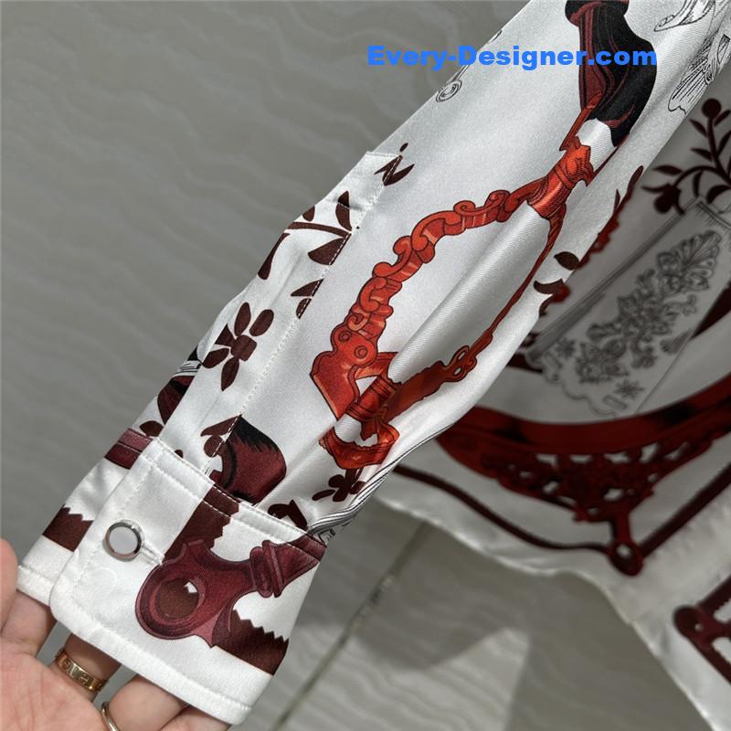 H**me5 printed silk shirt replica clothing sites