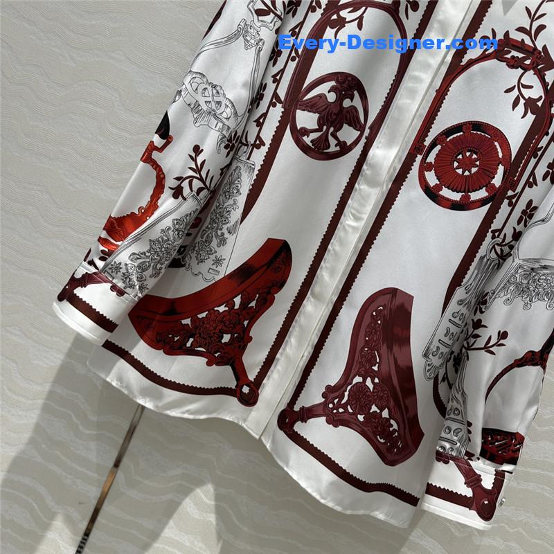 H**me5 printed silk shirt replica clothing sites