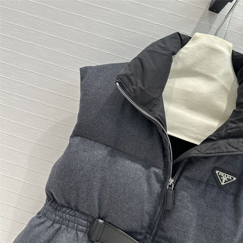 Pra*a wool down vest replica clothing sites