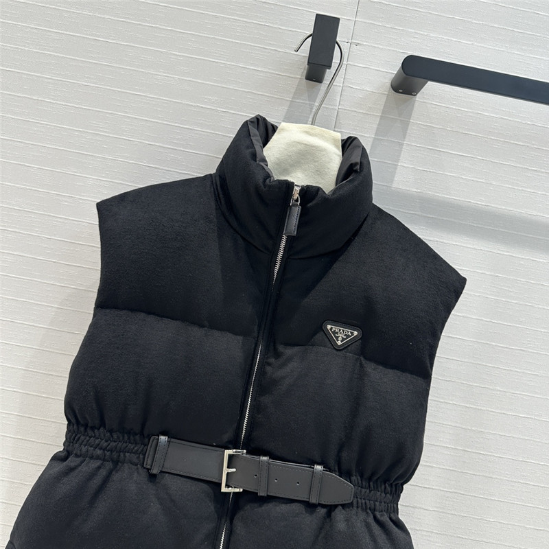 Pra*a wool down vest replica clothing sites