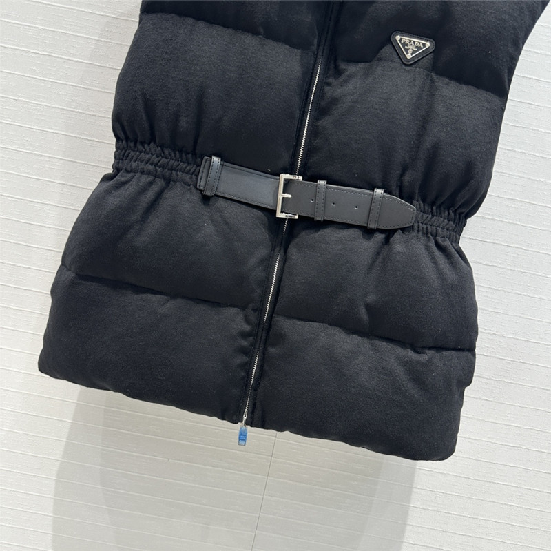 Pra*a wool down vest replica clothing sites