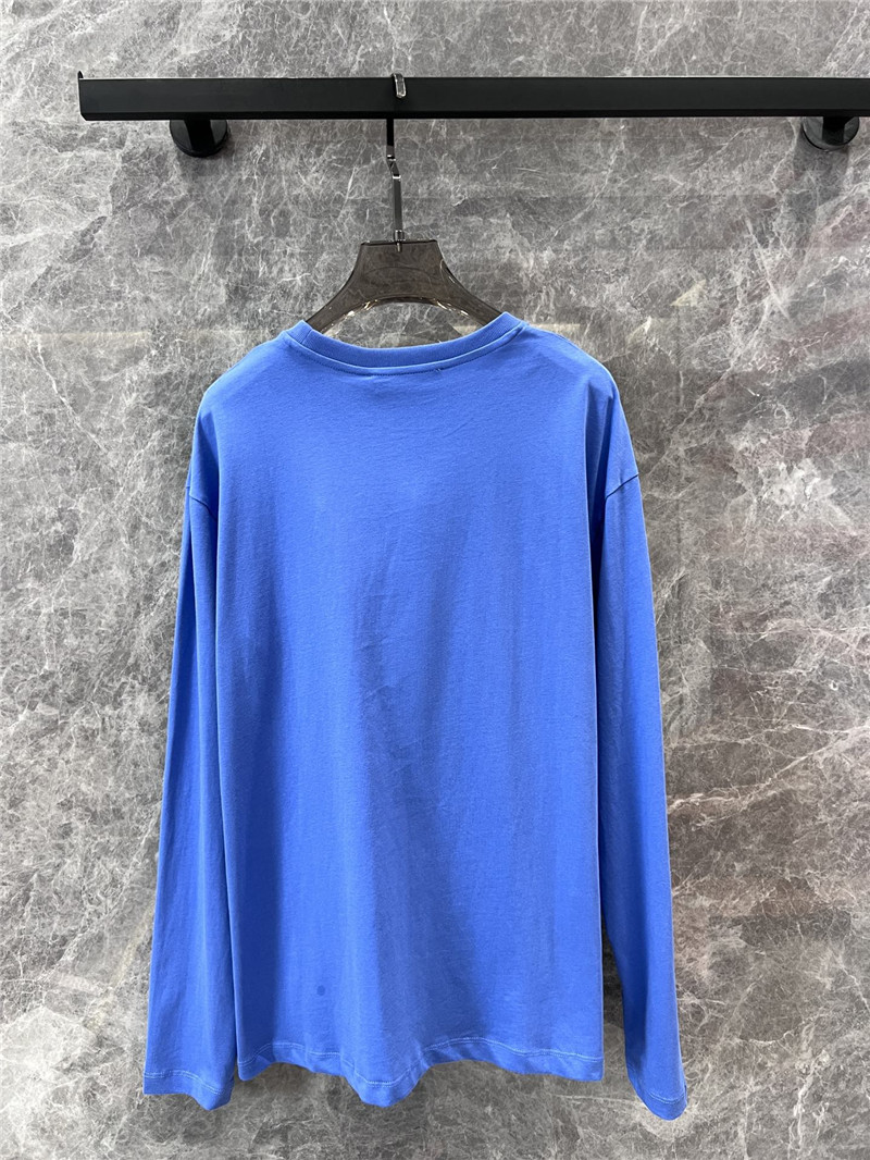 M1um1u round neck long sleeve t-shirt cheap replica designer clothes