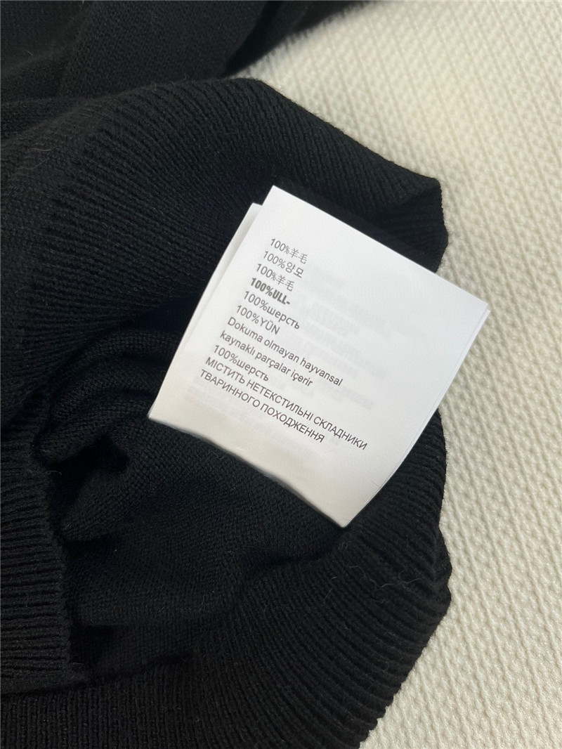 M1um1u long-sleeved knitted top replica clothing sites