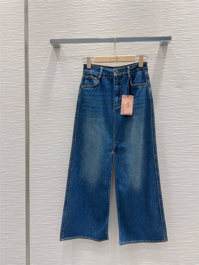 M1um1u denim skirt replica clothing sites