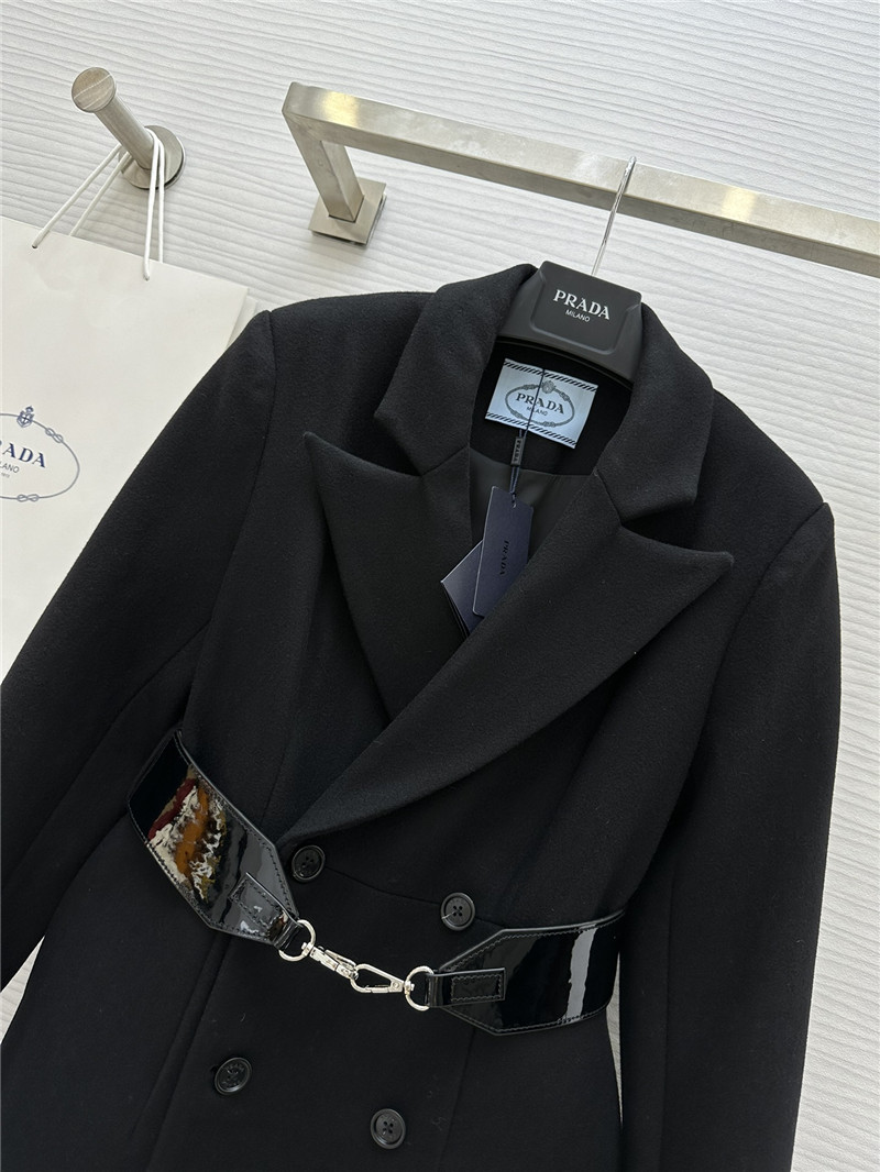 Pra*a mid-length suit jacket replica clothing sites