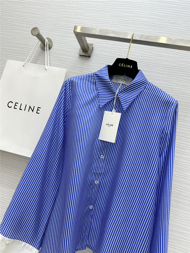 Ce1i*e silk shirt replica clothing